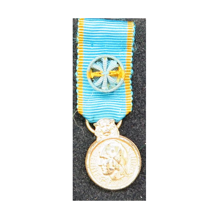 FRANCE : Médaille d'or réduction (officier) jeunesse et sports