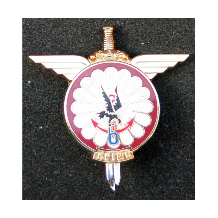 6° RPIMA : amicale du 6° régiment  parachutiste d'infanterie de marine fabrication Drago