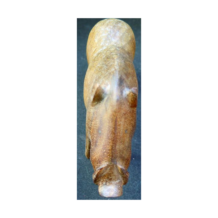 sanglier en bois sculpté 10 x 16 cm