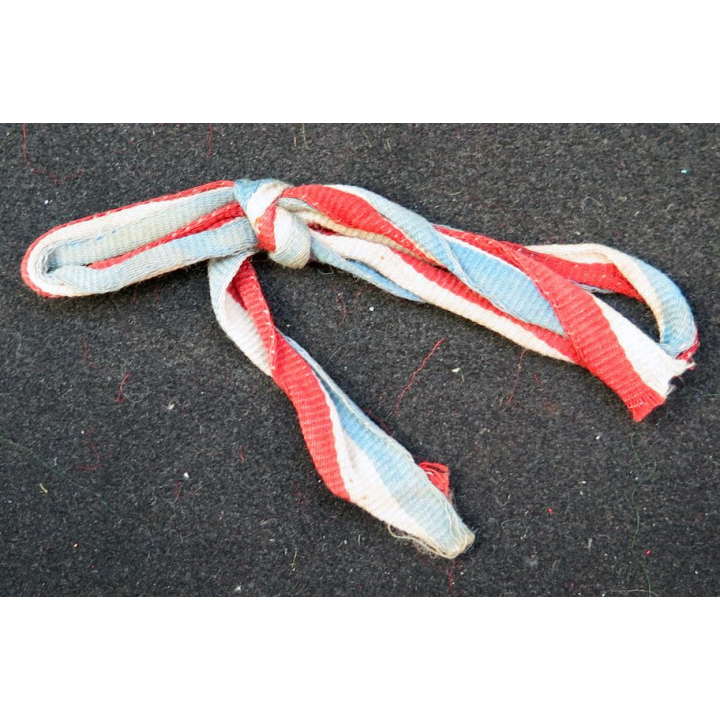 Ruban tricolore de largeur 7 cm et longueur 2,2 m