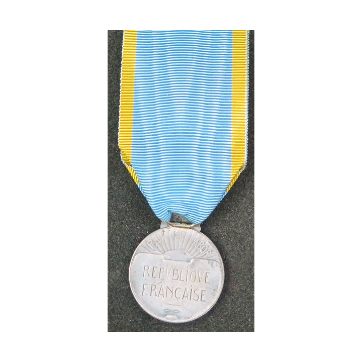 FRANCE : Médaille d'argent jeunesse et sports en argent Monnaie de Paris