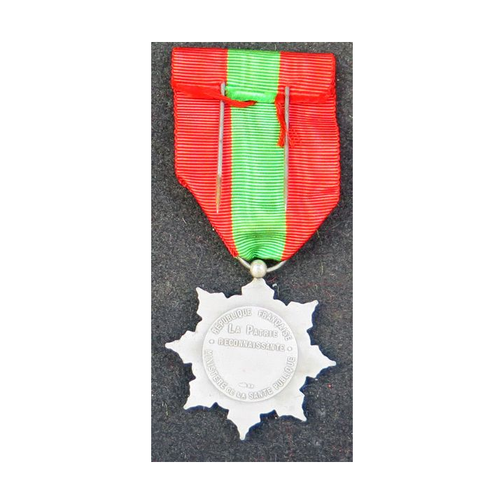 médaille de la famille française la Patrie reconnaissante grade argent