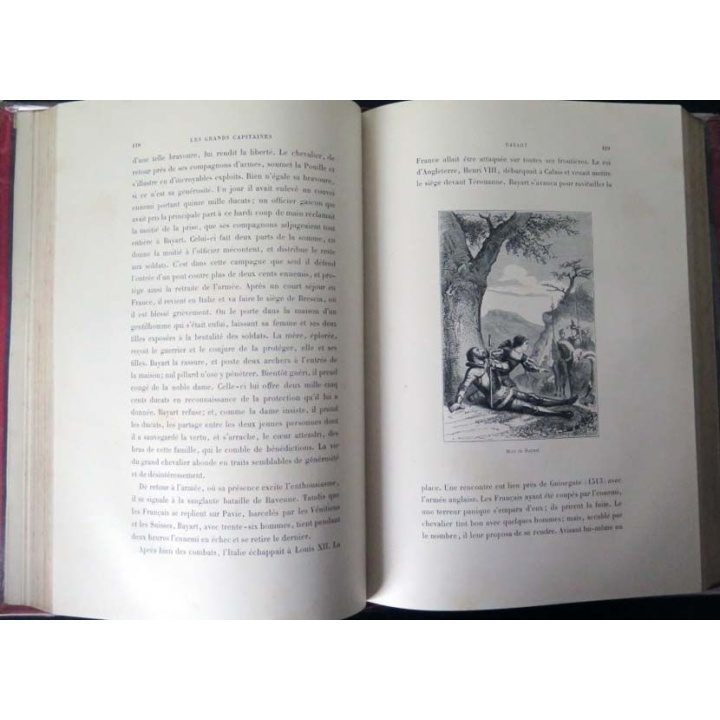 Vieux livres : Les hommes célèbres de la France par Louis DUMAS 1899