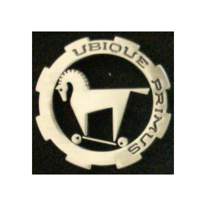 RCA : insigne du 1° régiment de chasseurs d'Afrique UBIQUE PRIMUS de fabrication Boussemart tirage 2009