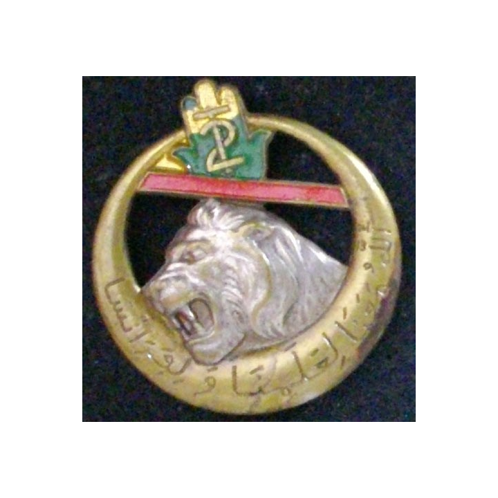 2°RTA : 2°RÉGIMENT DE TIRAILLEURS ALGÉRIENS (LH SEULE PEINTE)