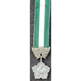 FRANCE : médaille miniature des collectivités locales en argent