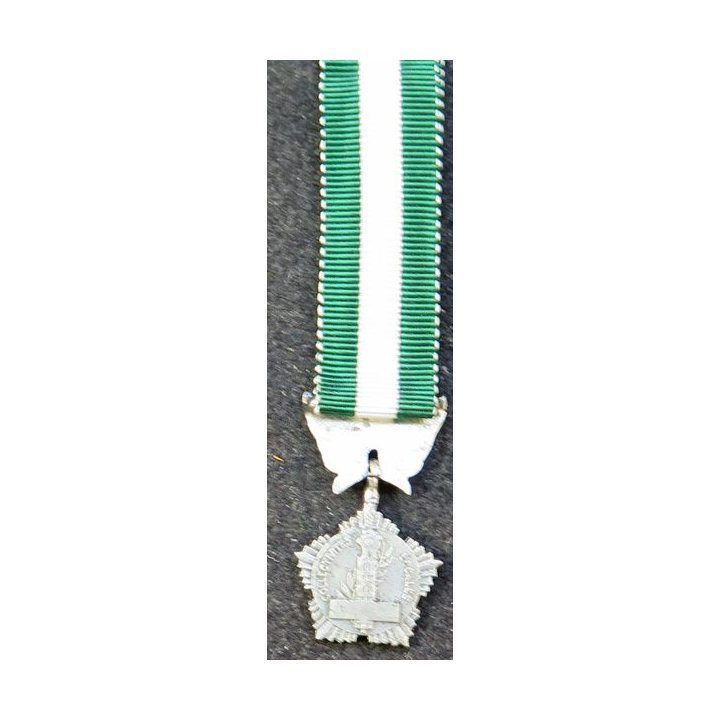 FRANCE : médaille miniature des collectivités locales en argent