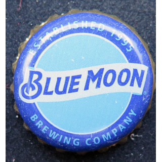 Capsule de bouteille de bière Blue Moon
