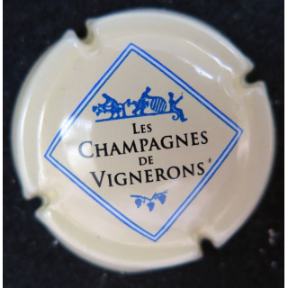Capsule Muselet de bouteille Les champagnes de vignerons