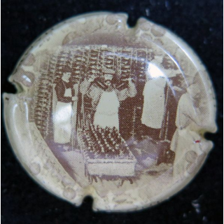 Capsule Muselet générique mémoires de champagne n° 703b le remuage