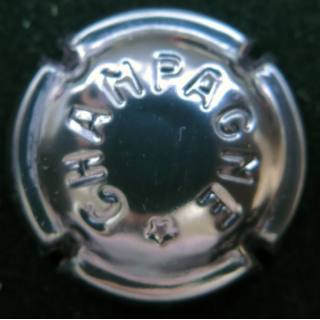 Capsule Muselet de champagne générique n° 370m estampée en creux