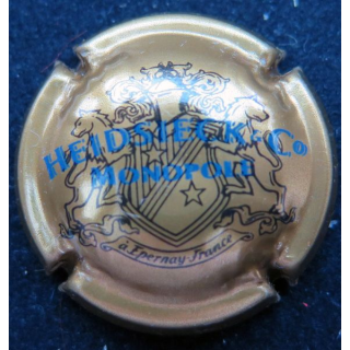 Capsule Muselet de bouteille de champagne Heidsieck Monopole