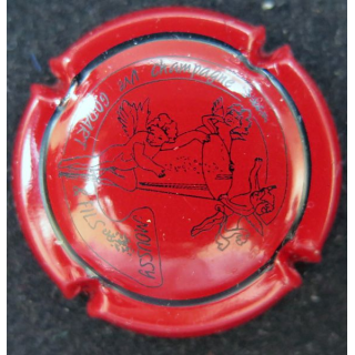 Capsule Muselet de bouteille de champagne Vve GODART & Fils N° 3