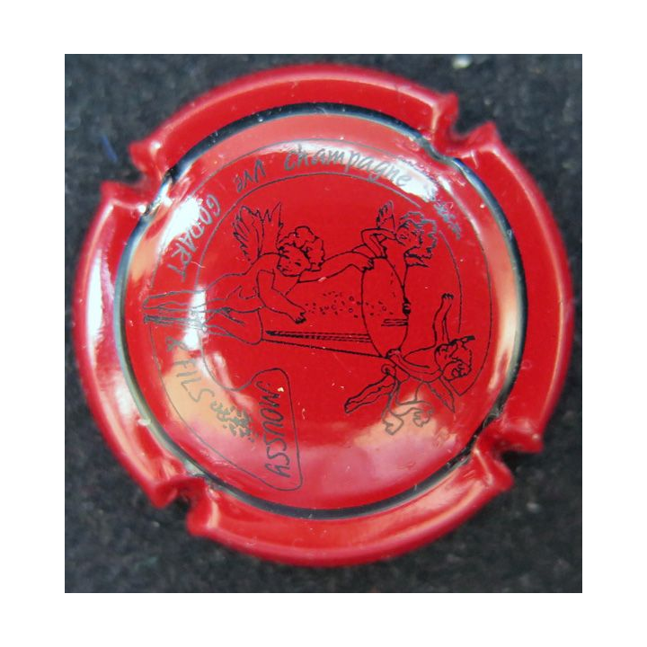 Capsule Muselet de bouteille de champagne Vve GODART & Fils N° 3