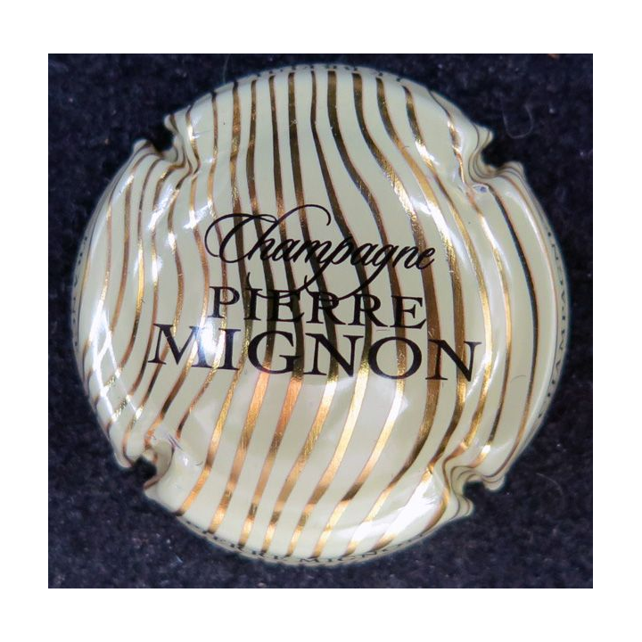 Capsule Muselet de bouteille de champagne MIGNON Pierre n° 197