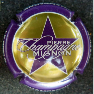 Capsule Muselet champagne MIGNON Pierre n° 48d Jéroboam contour violet