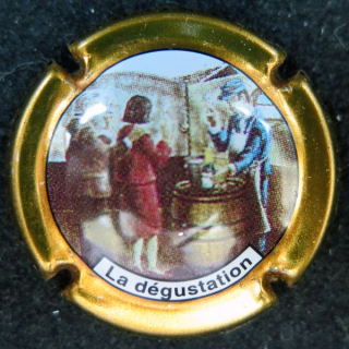 Capsule Muselet de bouteille de champagne Côteaux Sud d'Epernay