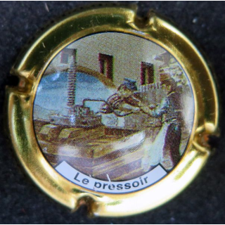 Capsule Muselet de champagne COTEAUX SUD EPERNAY n°15 le pressoir