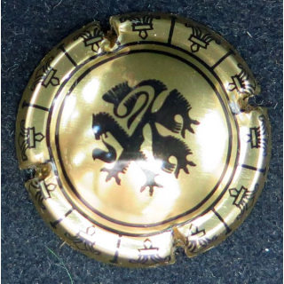 Capsule Muselet Union Champagne de Saint Gall n° 9 or