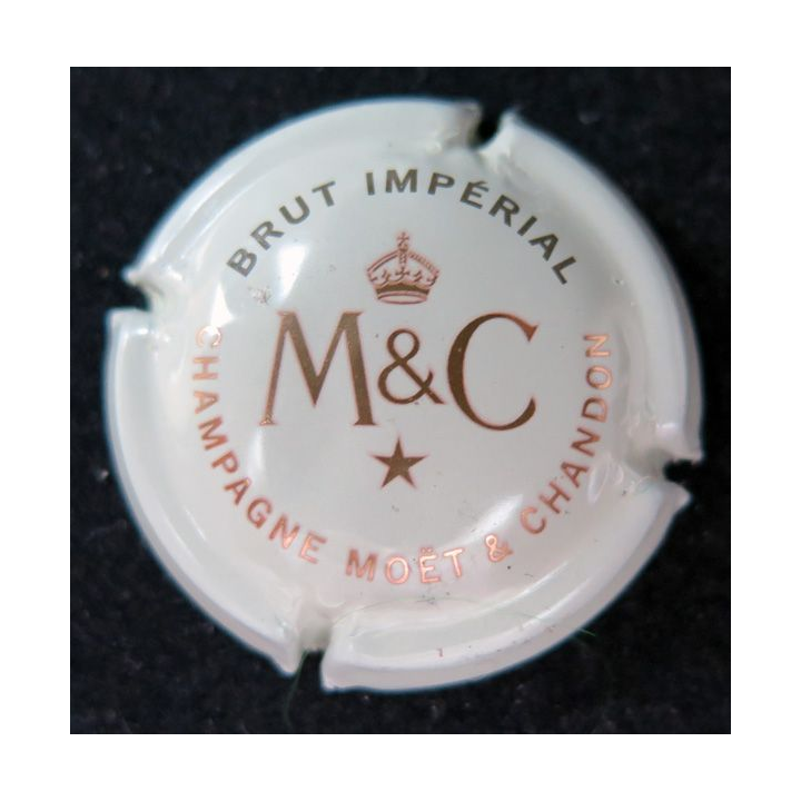 Capsule Muselet champagne MOET ET CHANDON n° 208 crème brut impérial