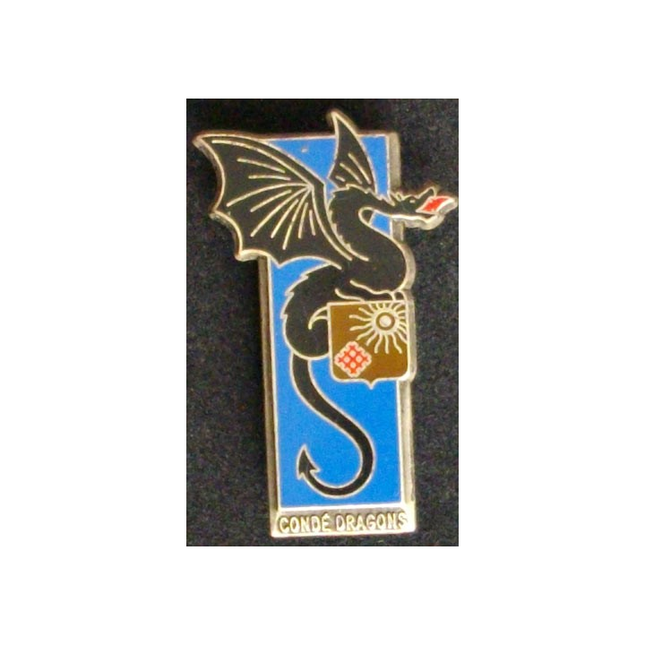 2° Régiment de Dragons plat de fabrication Fraisse H. 171