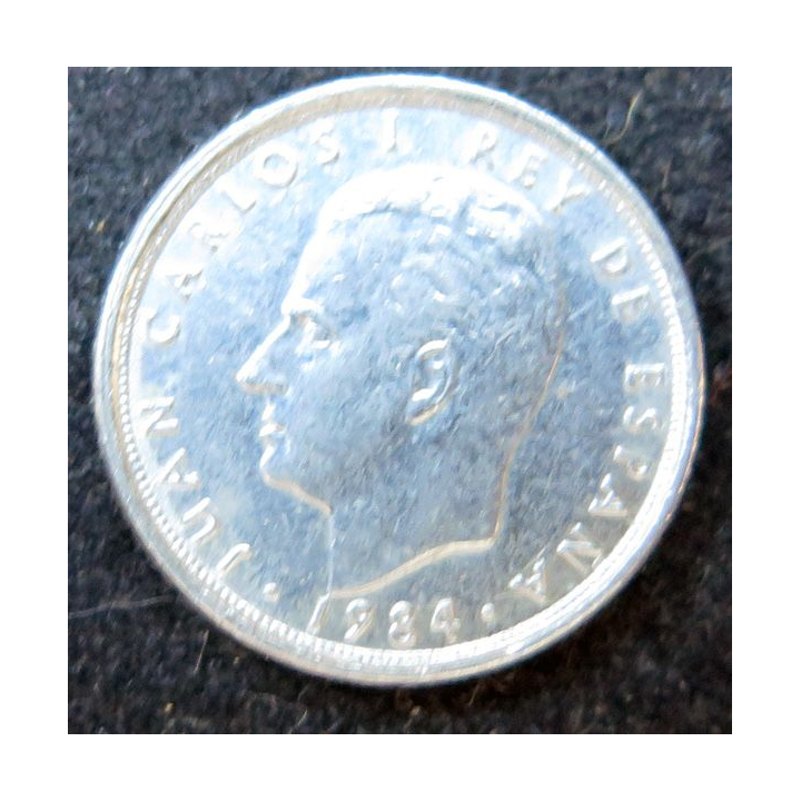 ESPAGNE : Pièce de 2 pesetas Juan Carlos I 1984