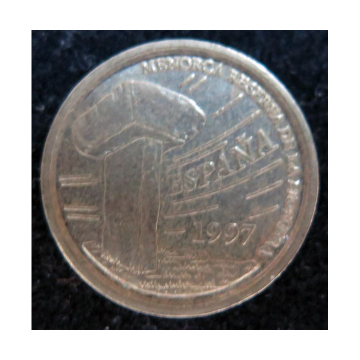 ESPAGNE : Pièce de 5 pesetas Islas Baleares 1997
