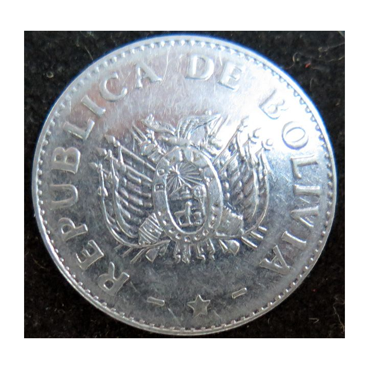 BOLIVIE : Pièce de 20 centavos 1991