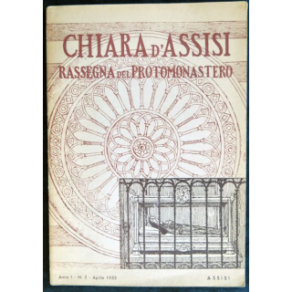 Chiara d'Assisi 1953 Rassegna del Protomonastero de Fausta Casolini