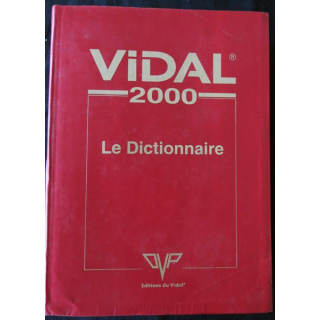 Vidal Edition 2000 7 ° édition aux Editions du Vidal
