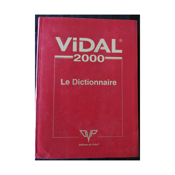 Vidal Edition 2000 7 ° édition aux Editions du Vidal