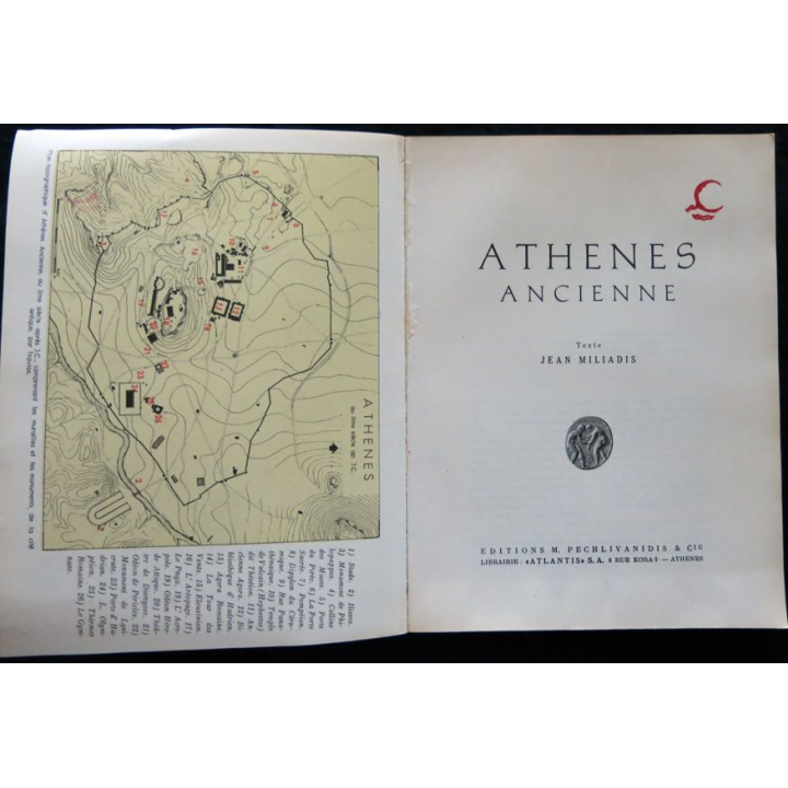 Athènes Byzantines Texte Manolis Chatzidakis aux éditions  M. Pechlivanidis & Cie