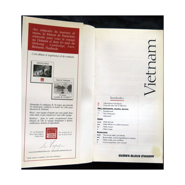 Guides Bleus Evasion -Vietnam aux éditions Hachette
