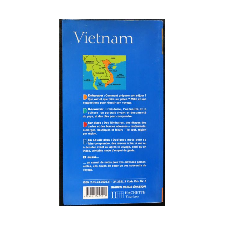 Guides Bleus Evasion -Vietnam aux éditions Hachette