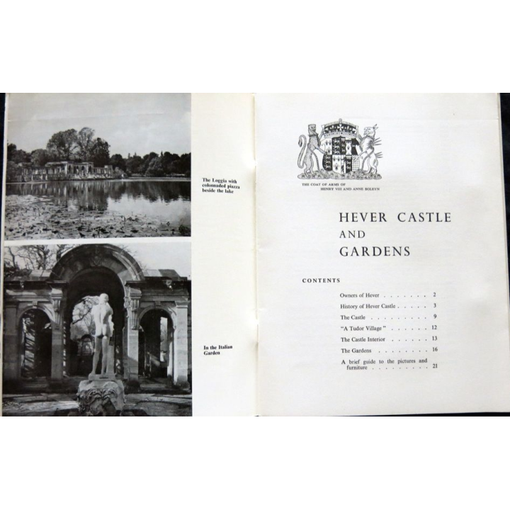 Hever Castle and Gardens Compiled by Gavin Astor The Times Publishing Compagny LTD.