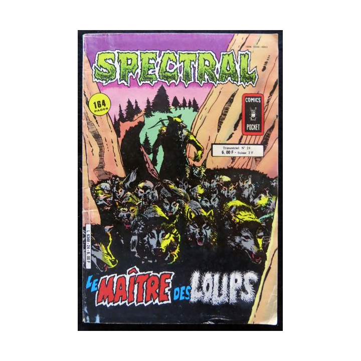 Petits formats : Spectral N° 24 Le maître des loups (1983)
