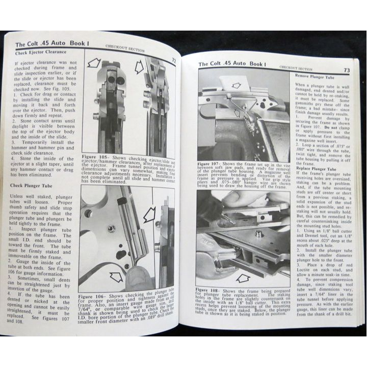 The colt 45 Automatic A Shop Manual (Anglais) de Jerry Kuhnhausen aux éditions VSP