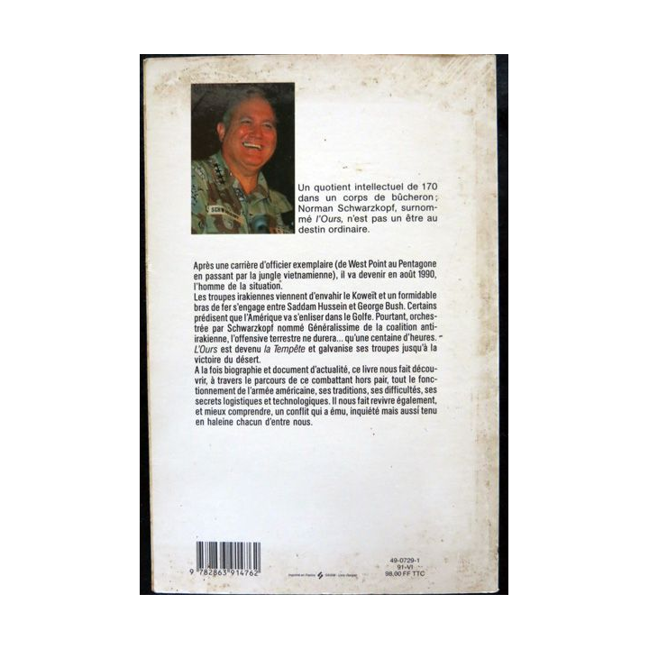 Schwarzkopf le parcours du combattant du Lt Col. Robert D. Parrish aux éditions Michel Lafon
