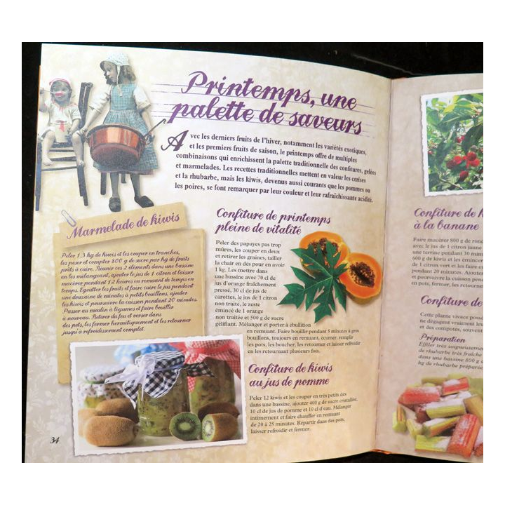 Secrets et recettes de Grand Mère : Confitures et Compotes éditions Atlas