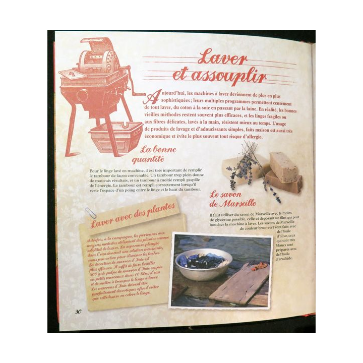 Secrets et recettes de Grand Mère : Linge et garde-robe éditions Atlas