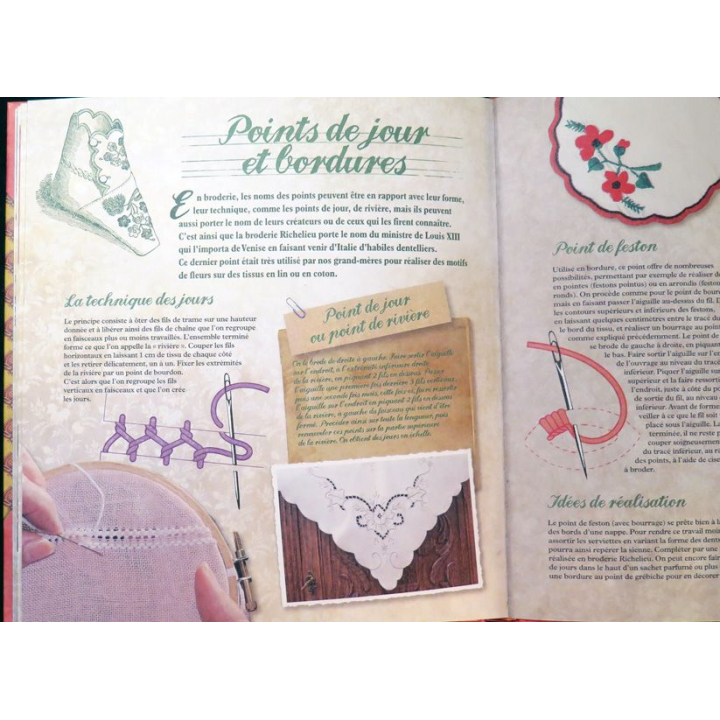 Secrets et recettes de Grand Mère : Travaux d'aiguille éditions Atlas