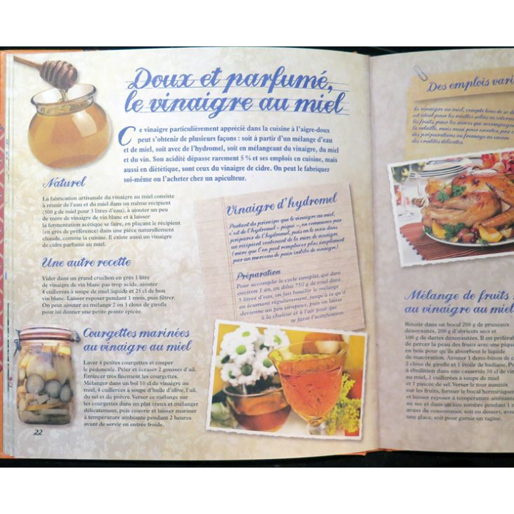 Secrets et recttes de Grand Mère : Bien et bon le vinaigre Editions Atlas
