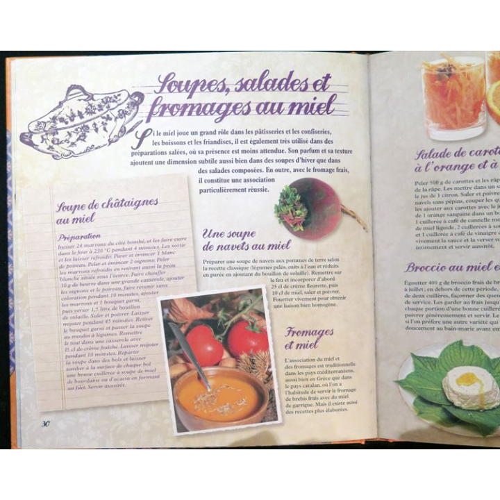 Secrets et recettes de Grand Mère : Bien et bon le miel Editions Atlas