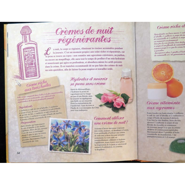 Secrets et recettes de Grand Mère : Soins du visage Editions Atlas