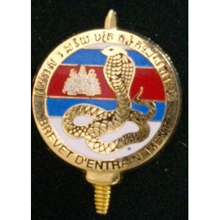 BREVET D'ENTRAINEMENT COMMANDO CAMBODGE (BOUSSEMART DROIT)