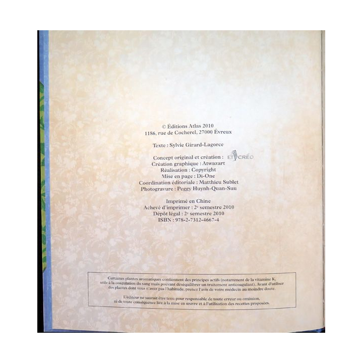 Secrets et recettes de Grand Mère : Plantes aromatiques Editions Atlas
