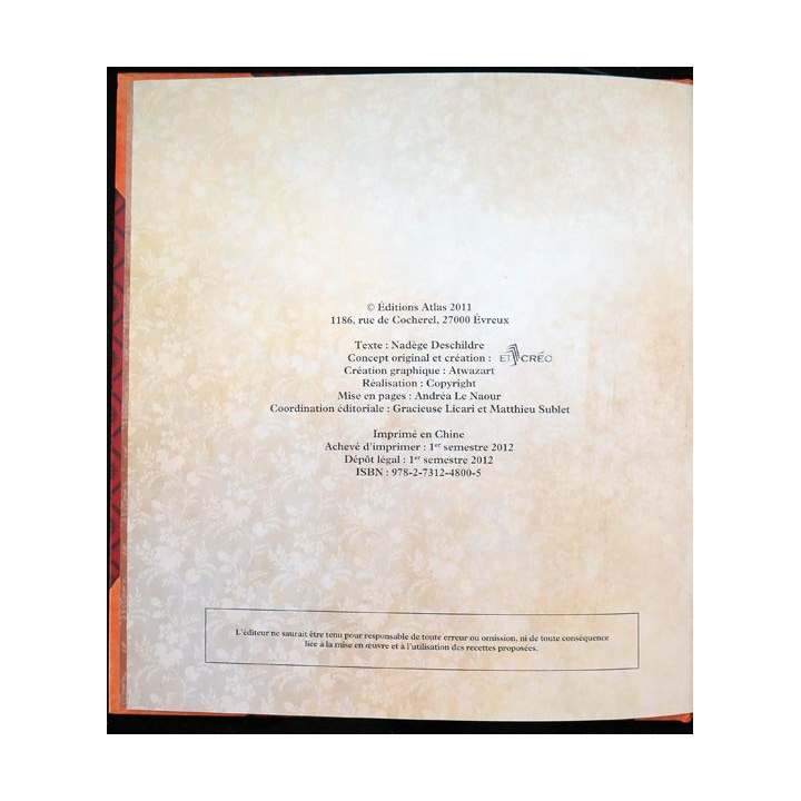 Secrets et recettes de Grand Mère : Liqueurs et apéritifs Editions Atlas