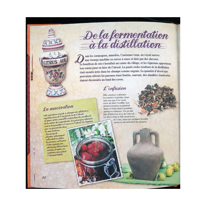 Secrets et recettes de Grand Mère : Liqueurs et apéritifs Editions Atlas