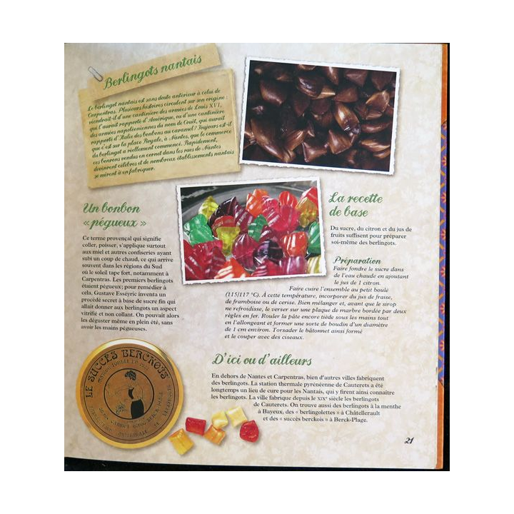 Secrets et recettes de Grand Mère : Bonbons et friandises Editions Atlas