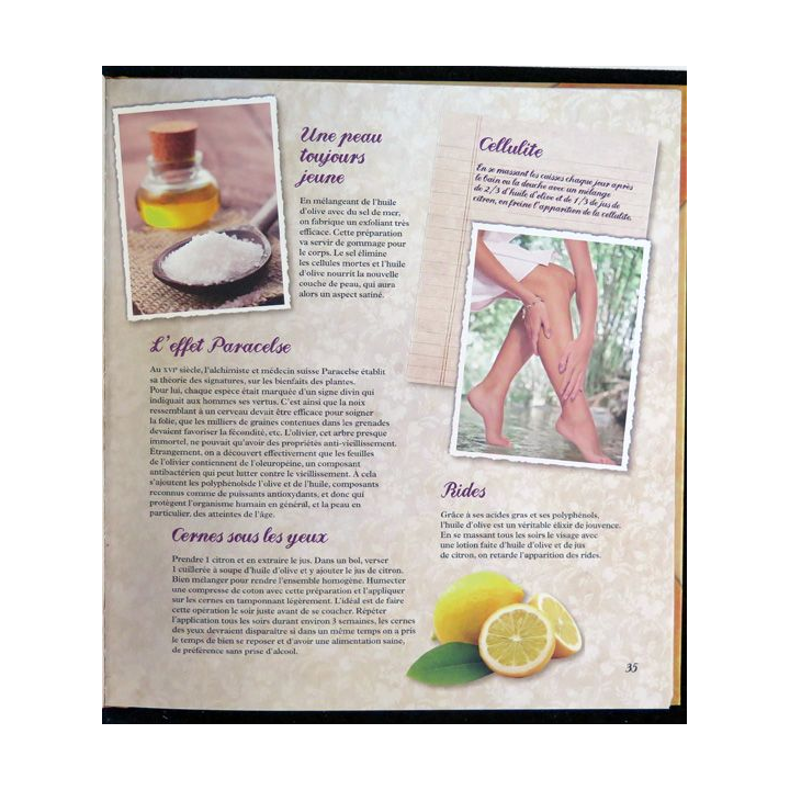Secrets et recettes de Grand Mère : Bien et bon : l'huile d'olive Editions Atlas
